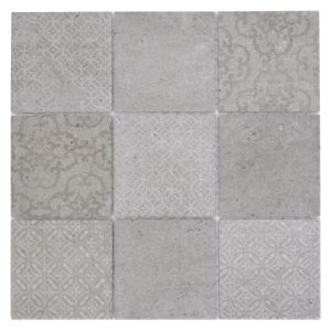 Mosaiikkilaatta Shabby Cello Harmaa 29,8 x 29,8 cm