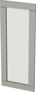 Lasiovi 1 kpl Camargue Skärgård Korkeakaappiin Frames