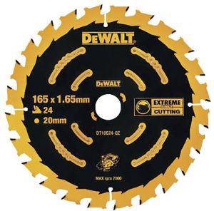 Pyörösahanterä DeWalt DT10624-QZ 165 x 20 x 24T