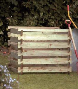 Lehtikompostori Plus 90 x 90 x 70 cm