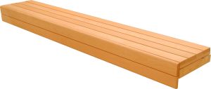 Alalaude Thermory Tervaleppä 178 x 400 x 2350 mm