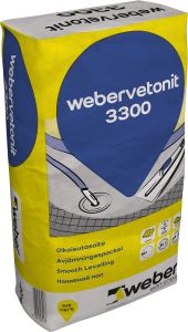 Oikaisutasoite Weber.Vetonit 3300 20 kg