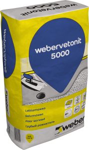 Lattiamassa Weber.Vetonit 5000 20 kg