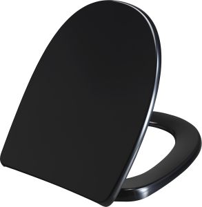 WC-istuinkansi Pressalit Fountain Soft Close Musta 35,6 x 44 cm