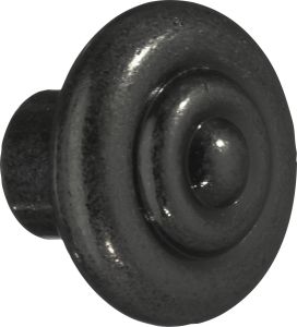 Nuppi Beslagsboden Antique BB080 32 mm Mattamusta
