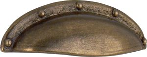 Kupuvedin Beslagsboden B570 64 mm Antiikkimessinki