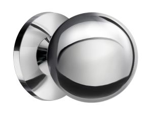 Nuppi Beslagsboden Modern BK435 24 mm Kiillotettu Kromi