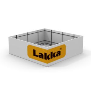 Pilarianturamuotti Lakka PAM36 300 x 600 x 600 mm