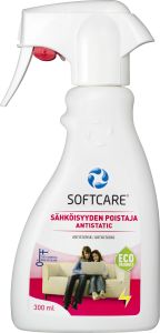 Sähköisyyden poistaja Softcare 300 ml