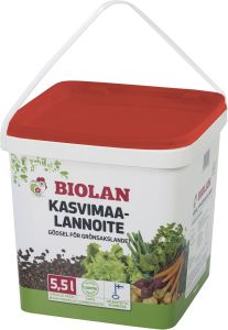 Kasvimaalannoite Biolan 5,5 l