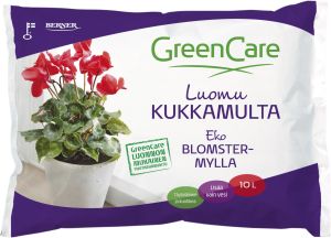 Kukkamulta Greencare luomu 10 l