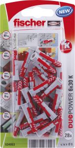 Tulppa Fischer Duopower 6 x 30 K