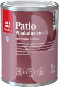 Pihakalustemaali Tikkurila Patio Valkoinen Puolikiiltävä