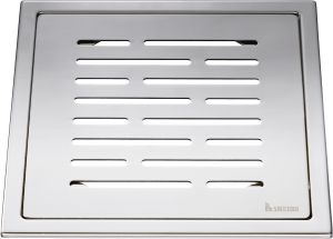 Lattiakaivonkansi Smedbo Outline Janat 20 x 20 cm Kiiltävä RST