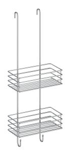 Kaksois-saippuakori Beslagsboden Suihkuseinään Kromattu Rst