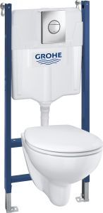 Seinä-WC Grohe Solido 5 In 1