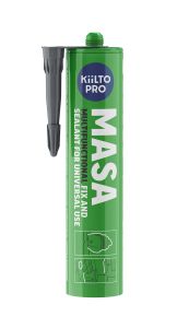 Liima- ja tiivistemassa Kiilto Pro Masa Tummanharmaa