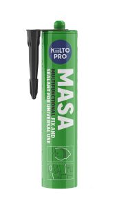 Liima- ja tiivistemassa Kiilto Pro Masa Musta
