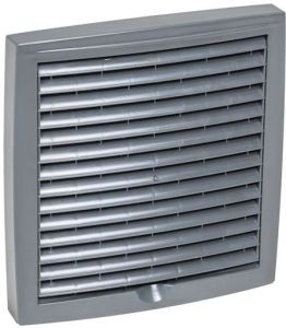 Monitoimi-ulkosäleikkö Vilpe 150 x 150 mm harmaa