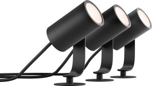 Ulkospottivalaisin Philips Hue Lily 3 kpl Peruspakkaus