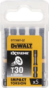 Iskuruuvauskärki DeWalt Torsion DT7398T T30 50 mm