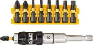Iskuruuvauskärkisarja DeWalt Torsion DT70578T 10 osaa