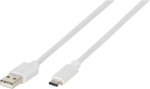 USB-C kaapeli Vivanco valkoinen 2 m