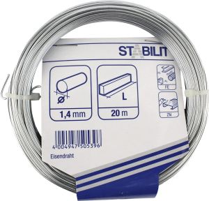 Rautalanka Stabilit Sinkitty 1,4 mm x 20 m