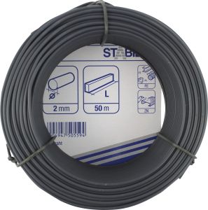 Rautalanka Stabilit Antrasiitti 2 mm x 50 m