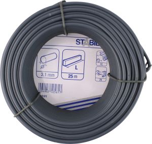Rautalanka Stabilit Antrasiitti 3,1 mm x 25 m