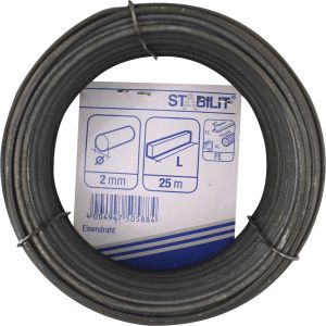 Rautalanka Stabilit Hehkutettu 2 mm x 25 m