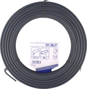 Rautalanka Stabilit Antrasiitti 3,8 mm x 55 m