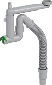 Keittiövesilukko Prevex Smartloc 1-altainen Mutterikiinnitys