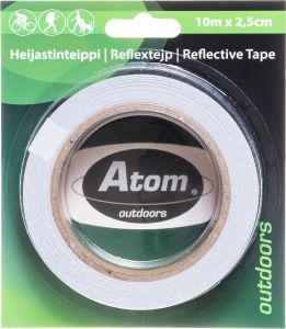 Heijastinteippi Out Atom 10 m x 2,5 cm