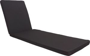 Pehmuste Sunfun Cannes aurinkotuoli musta
