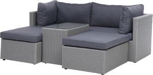 Divaanisohva Sunfun All-In-One harmaa