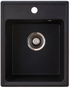 Keittiöallas Quadro musta 40 x 50 cm