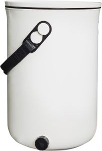 Bokashi Organko 2 keittiökompostori 9,6 l valkea
