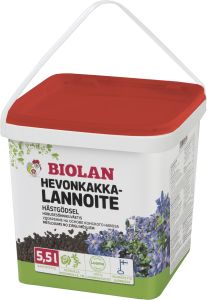 Hevonkakkalannoite Biolan 5,5 l