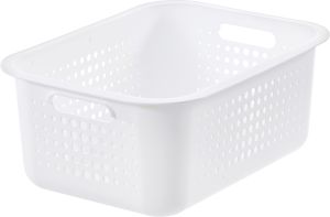 Säilytyskori SmartStore Basket Recycled 10 L Valkoinen 37 x 28 x 15 cm