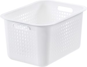 Säilytyskori SmartStore Basket Recycled  13 L Valkoinen 37 x 28 x 20 cm