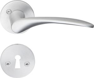 Väliovenpainike Beslagsboden Design B869KMN Mattaharjattu kromi