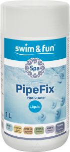 Allasputkien puhdistusaine Swim&Fun PipeFix Spa 1 l