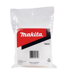 Fleecesuodatin Makita 198915-4 Valkoinen 10 kpl/pkt