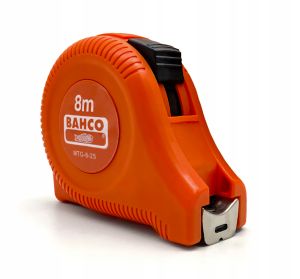 Rullamitta Bahco Oranssi 8 m 25 mm
