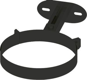 Seinäkiinnike piippuun Pisla HTT