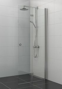 Taittuva suihkuseinä Nordium kirkas 90 cm