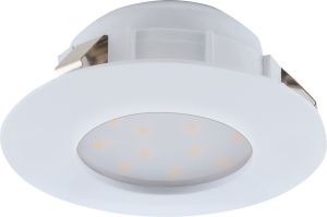 Uppospotti Eglo Pineda Ø 78 mm Valkoinen