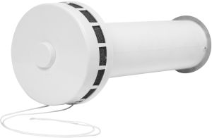 Läpivienti Europlast SPK2-100dB Valkoinen Ø100 mm