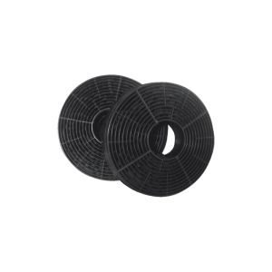 Aktiivihiilisuodatin Respekta MIZ0058 Musta ∅10,5 cm 2 kpl/pkt